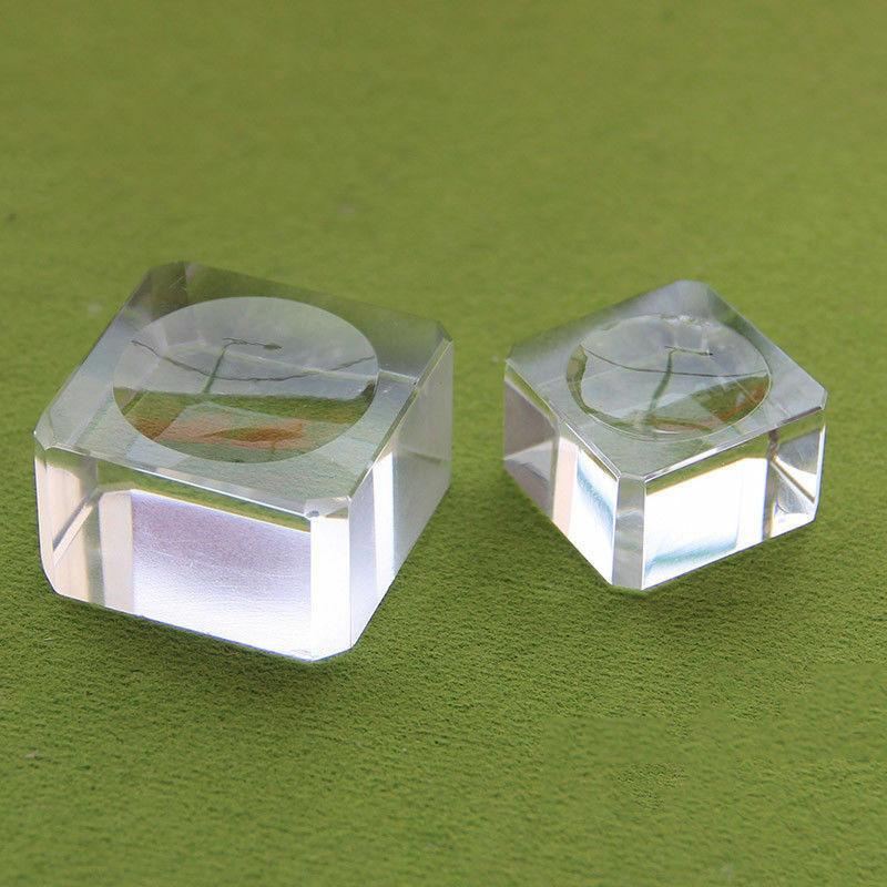 Support de Présentation Élégant en Bois Vintage Support de Base Pour Boule de Cristal Sphère Globe Décoratif