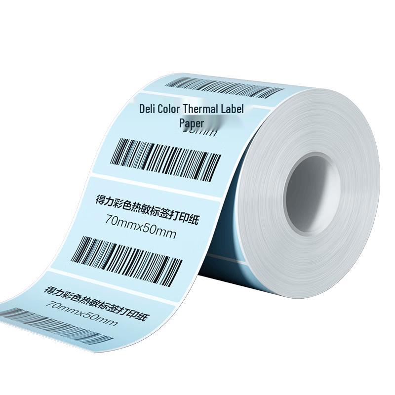 Deli Triple-Proof Color Thermal Label Paper