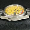 GENUINE VINTAGE SEIKO 5 AUTOMATIC 7009A JAPAN MENS YELLOW DIAL WATCH A708799-1
