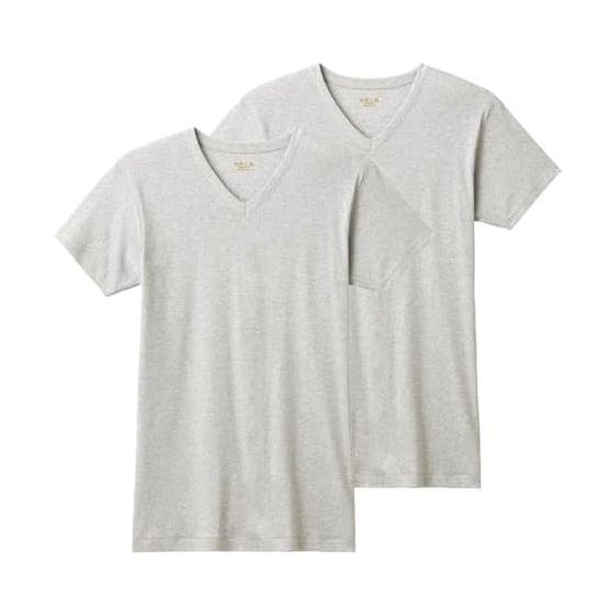 GUNZE Inner Tops Comfort Workshop Men s Short Sleeve V Neck Set of 2 Men s