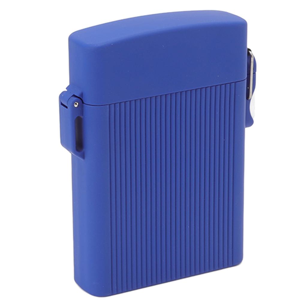 Full Pack 16 Cigarettes Case USB Rechargeable Windproof Flameless Cigarettes Lighter Case