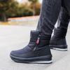 Fashion New Men Winter Snow Boots Male Fur Ankle Boots Men Shoes Warm Plush Men Outdoor Work Shoes Waterproof Winter Boots Plus Size 47