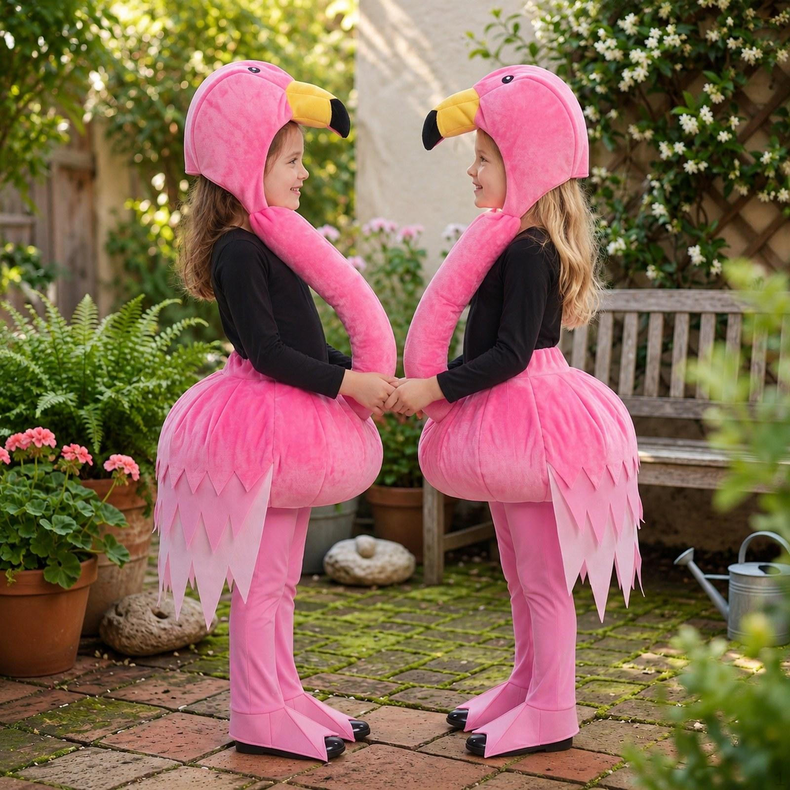 Costume Flamingo Headdress for Halloween Cosplay