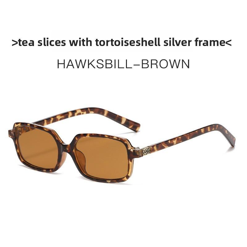Jennie Style Square Sunglasses For Women Uv400 Retro Fashion Accessories