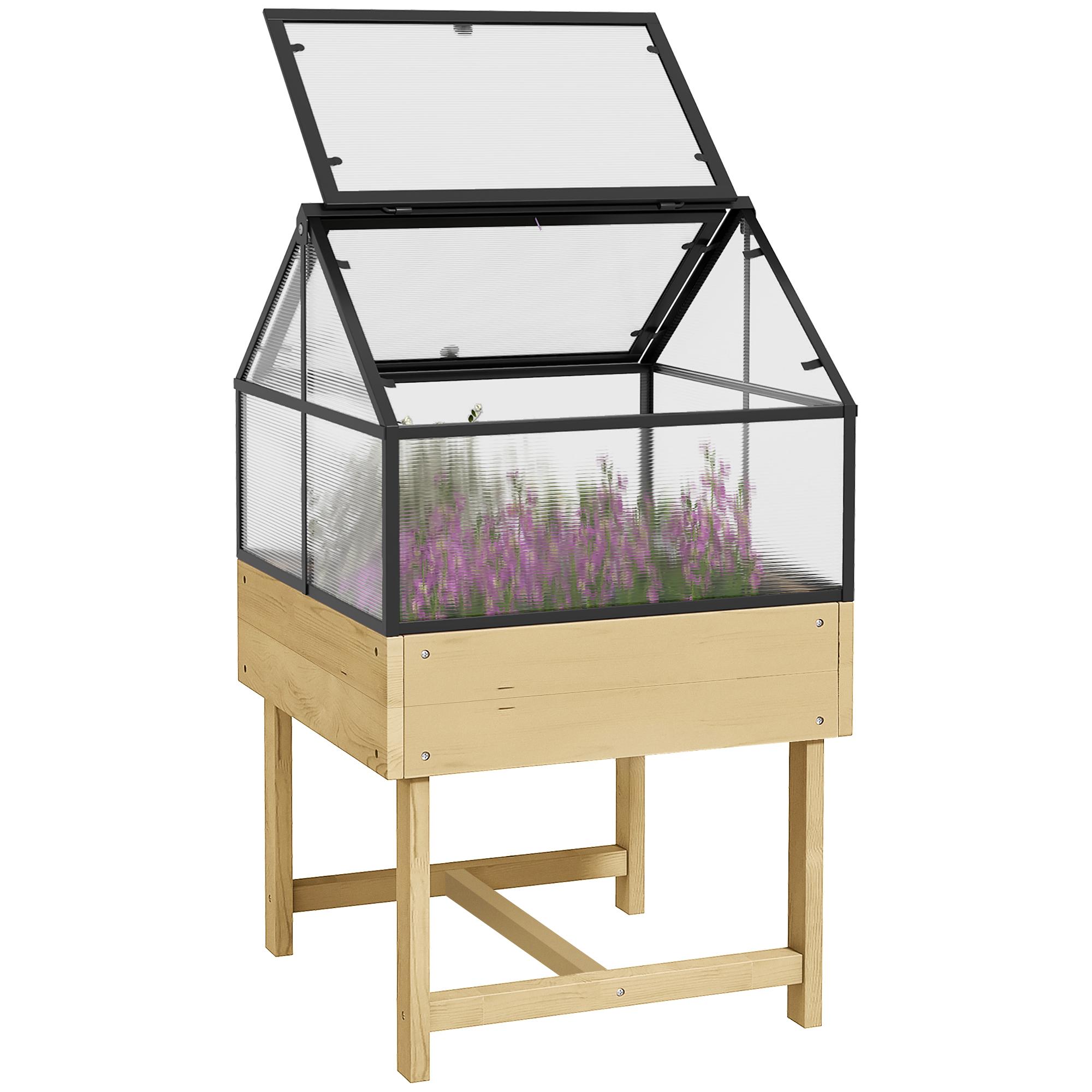 Mini siltumnīca uz kājām dim. 60L