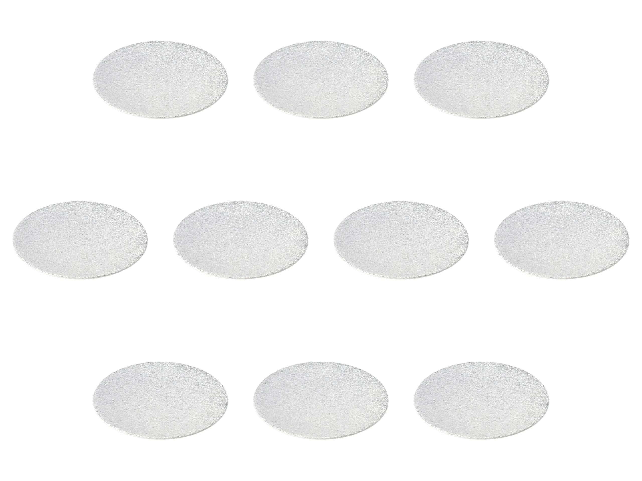 

Set of 10 Tobishira round plates x 2 Medium plates Setomonohonpo 5-inch [15.4 cm]