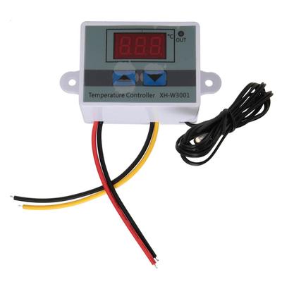 XH?W3001 Regulátor teploty Termostatový spínač s vodotěsnou senzorovou sondou (110?220V 1500W)