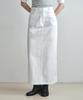 Wednesday Oasis For Woman Pure Cotton Long Skirt_Ivory(W26Sk02)
