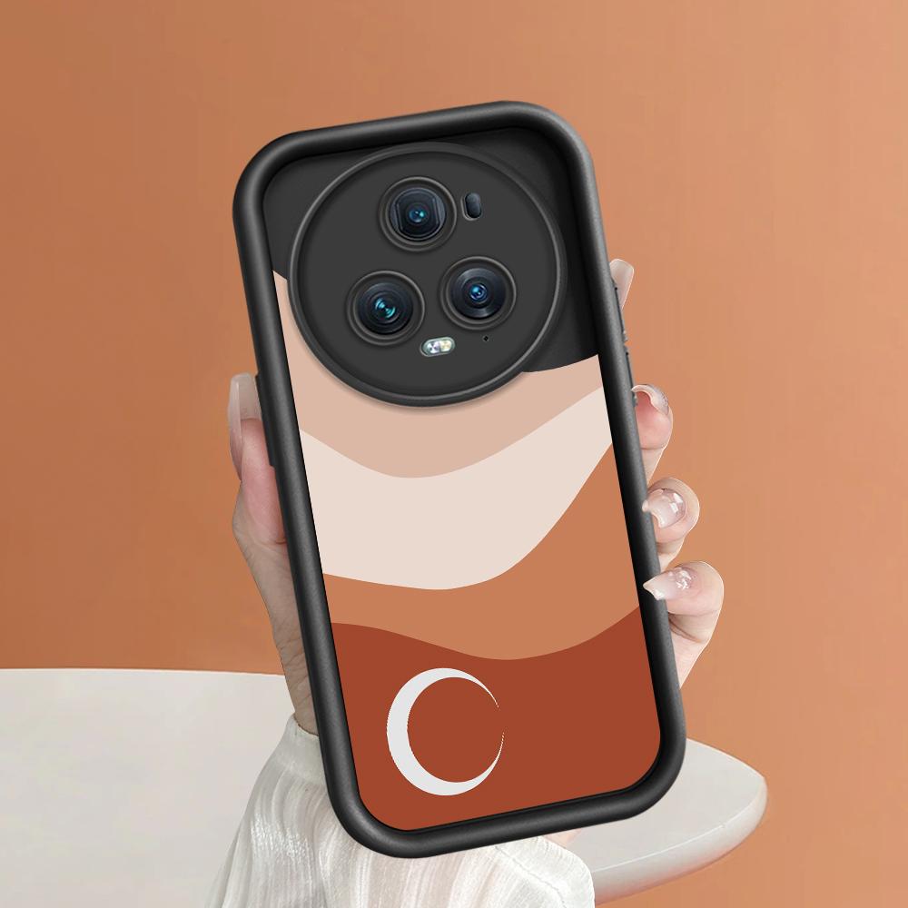 Soft Silicone Square Ladder Printing Pattern Phone Casing Full Cover Camera Shockproof Protection Rubber Case for Huawei Honor