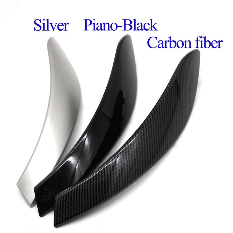 Carbon Fiber Interior Car Door Handle Cover Panel Trim For BMW 3 4 Series F30 F31 F32 F33 F34 F35 F36 F80 F82 F83 2013-2018
