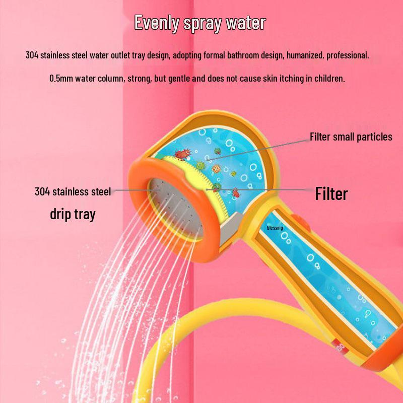 Electric Spraying Yellow Duck Bath Toy for Toddlers and Kids