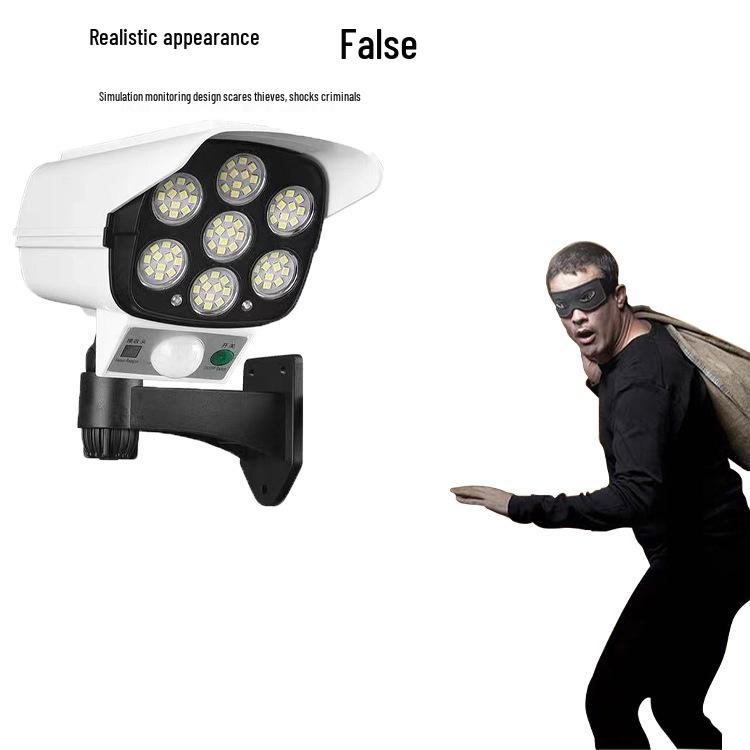 Smart Solar-Powered Outdoor Garden Lights with Motion Detection and Camera Design