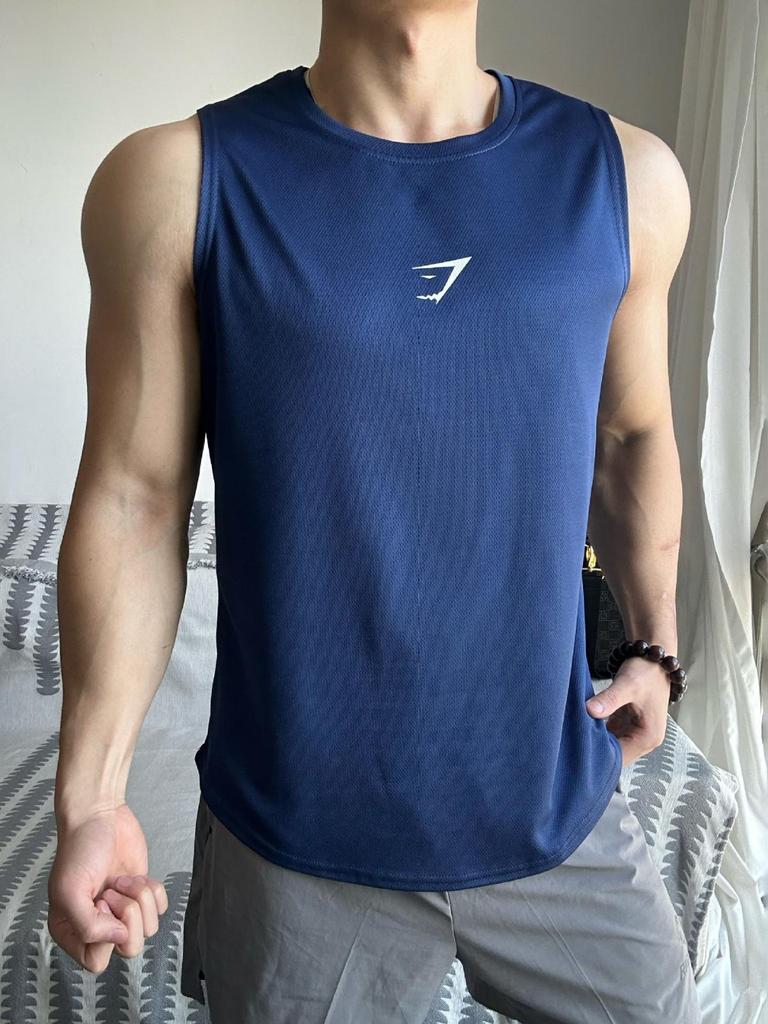 Quick-Dry Streetwear Muscle Tank - Sleeveless Summer Fitness & Running Shirt