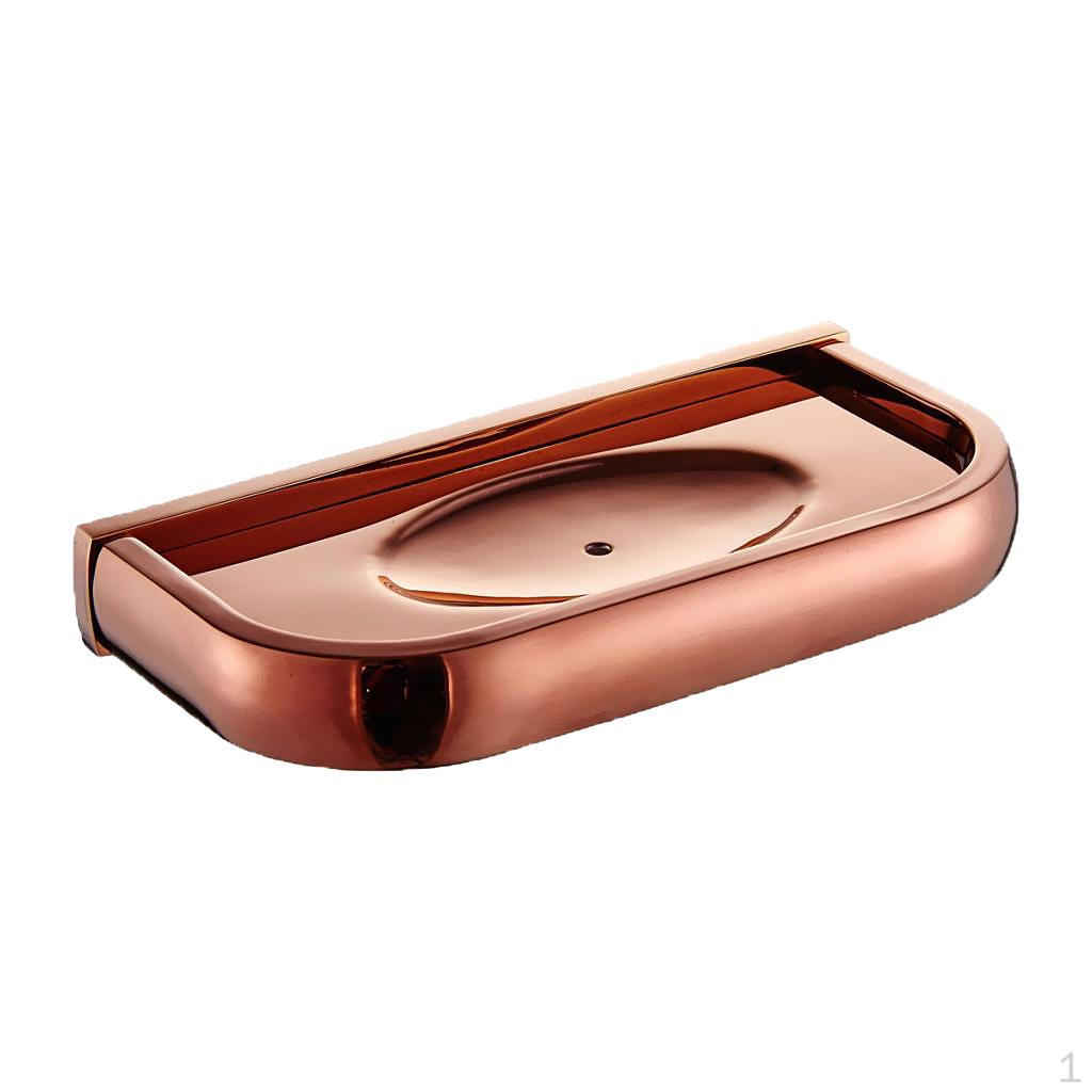 Soap Dish Holder Rose Gold for Bathroom/Kitchen /Tile /Shower Wall mounted