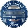 Vintage Metall Blechschild Ford F-150 Pickup Truck Wandkunst Retro Garagen Dekoration für Autoenthusiasten