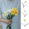Flori Artificiale Narcise Atingere Reală Buchet Artificial Realist Decor Acasă