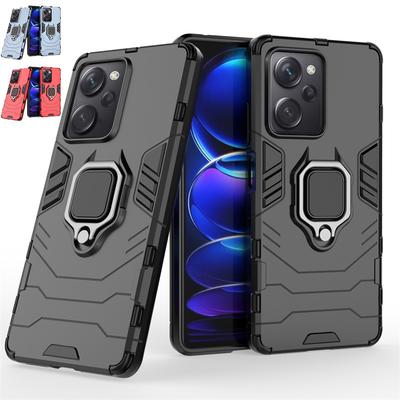For Cover Xiaomi Poco X5 Pro 5G Case For Poco X5 Pro 5G Capas Shockproof Back Holder Ring Magnetic Cover For Poco X5 Pro Fundas