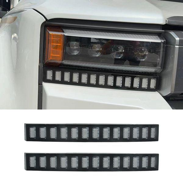 1 Paar dreifarbige Tagfahrlichter für 2024 Toyota Land Cruiser Prado 250