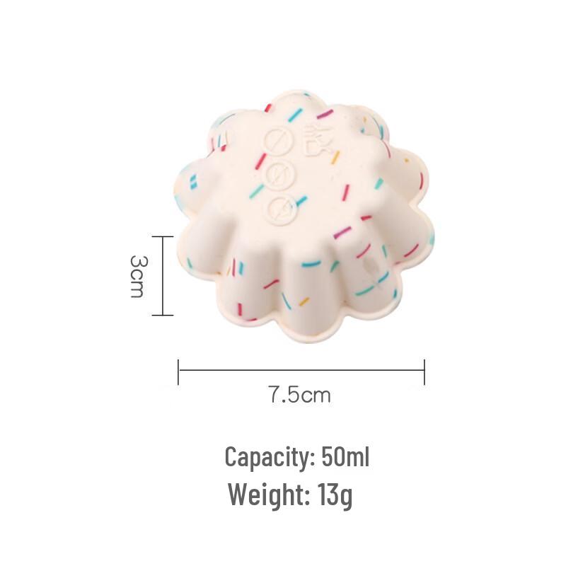 

MDNG Macaron Silicone Flower Cake Molds (3-Pack)