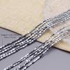 Plating Silver Color Retention Natural Hematite Stone Spacer Loose Beads For Jewelry Making Diy Bracelets Finding