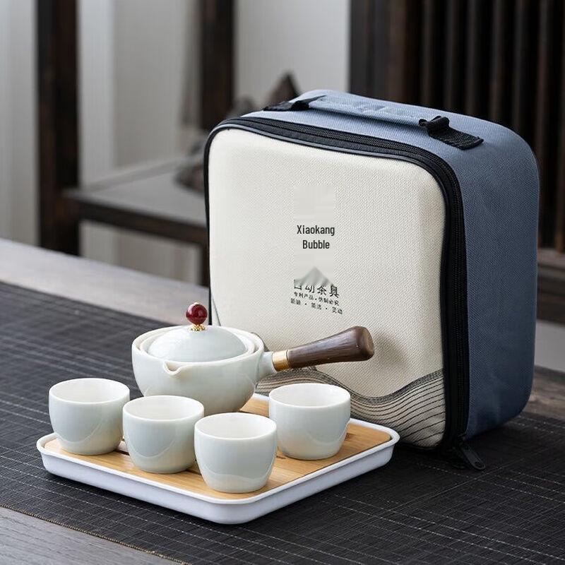 Ting Le Chinese Ceramic Teapot with Filter
