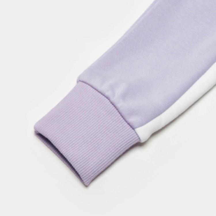 Puma Iconic T7 Embroidered Logo Colorblock Stand Collar Zip Jacket Women Jacket Lavender-Purple 531412-16