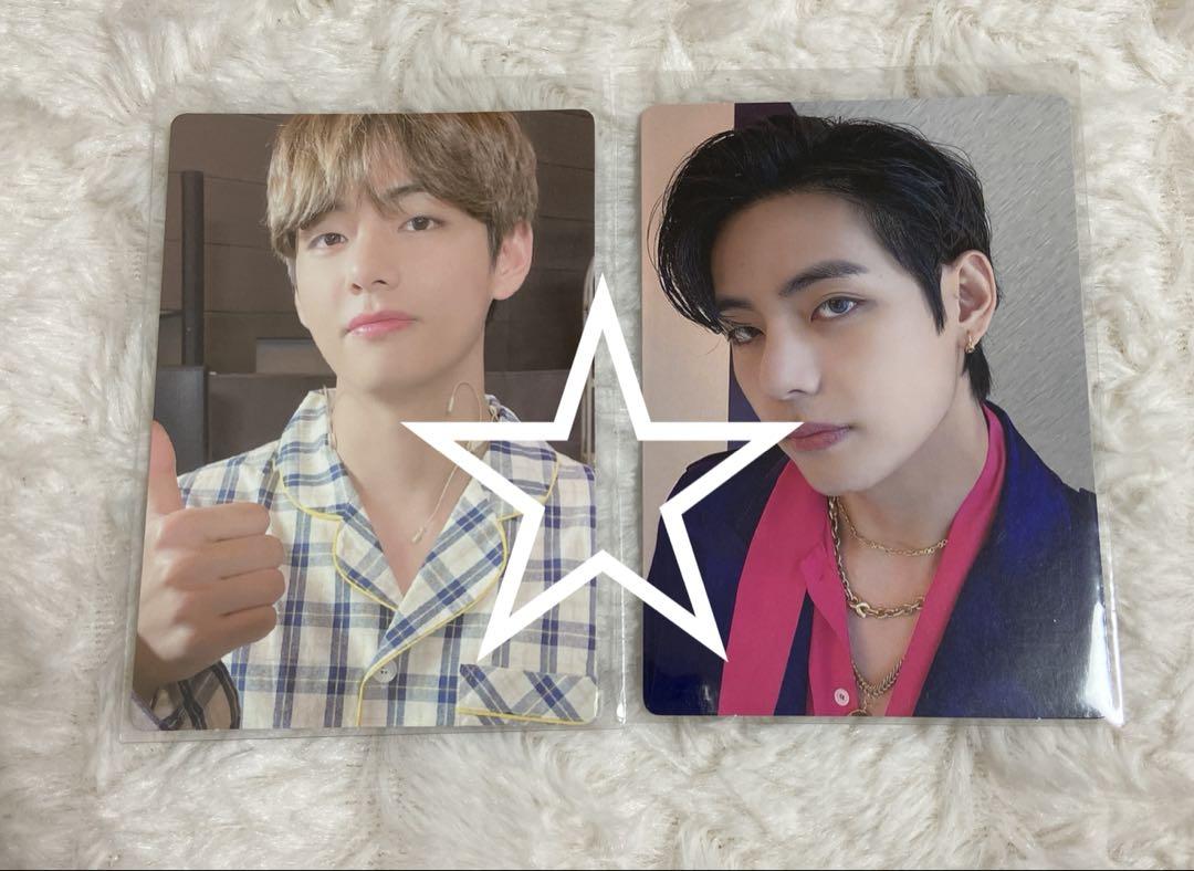 

[USED] BTS V MERCH BOX 6 10 Photocards