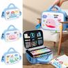 Portable Colored Pencil Pouch Cartoon Painting Pencil Bag Marker Storage Bag  Student Stationery