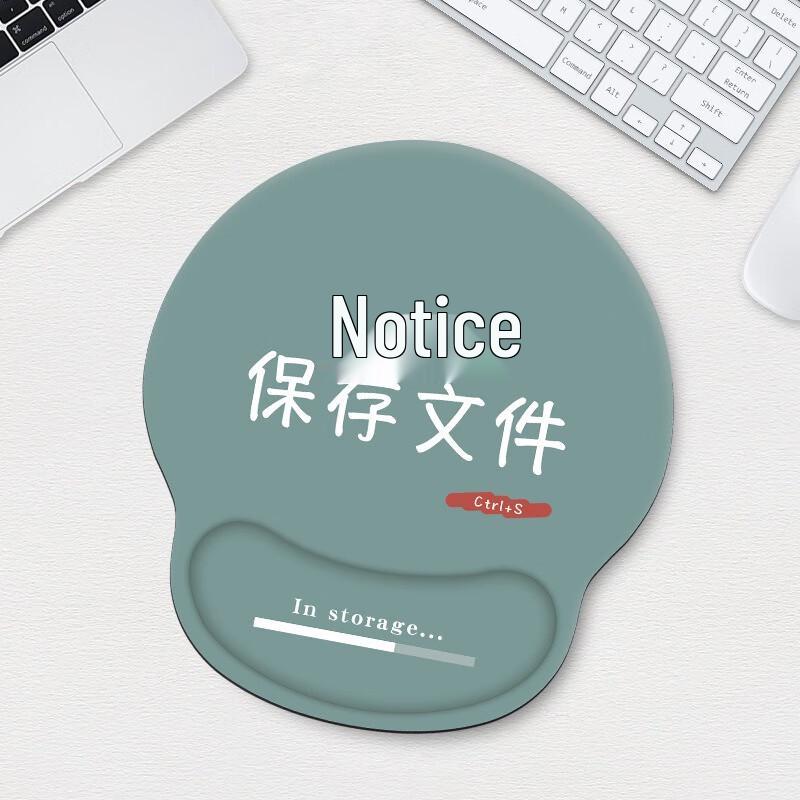 Fumaide Ergonomic Cloth Wrist Rest Mouse Pad & Keyboard Pad (2-Pack)