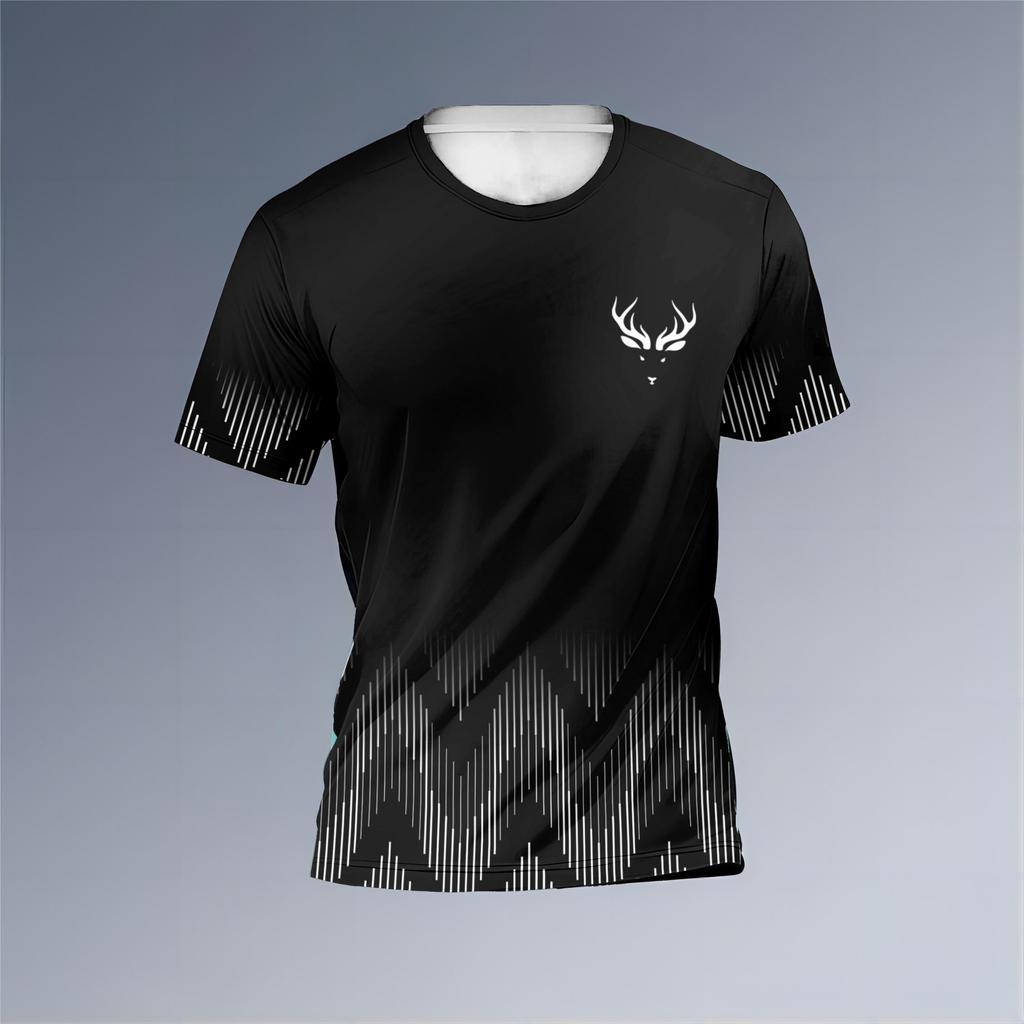 Pánské fitness tričko Ležérní trička s krátkým rukávem Gym Sportovní tričko pro muže Rychleschnoucí oblečení Top Nadměrné tričko Streetwear