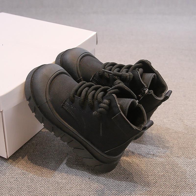 New Autumn and Winter Fashion British Style Retro Boys and Girls Stylish Martin Boots