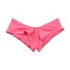 La-Pomme MFS Fabric Low-Rise Boxer Briefs Brazilian Bikini Style Hot Pants Made in Japan for Women Rose