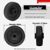 Universal Wheel Replacement for Luggage Suitcase: Leather Caster Rubber Roller Rim Repair Accessories