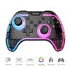 NS/NS2 Wireless Game Controller with Neon RGB Lighting, Rapid Fire, Vibration, Six-Axis, and Original Button Compatibility