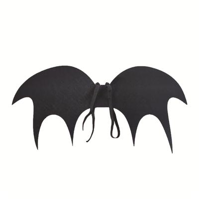 Halloween Fledermausflügel für Kinder, Schwarze Fledermausflügel Cosplay Fledermausflügel Kostüme für Vampir Kostüm Teufelsflügel für Jungen und Mädchen
