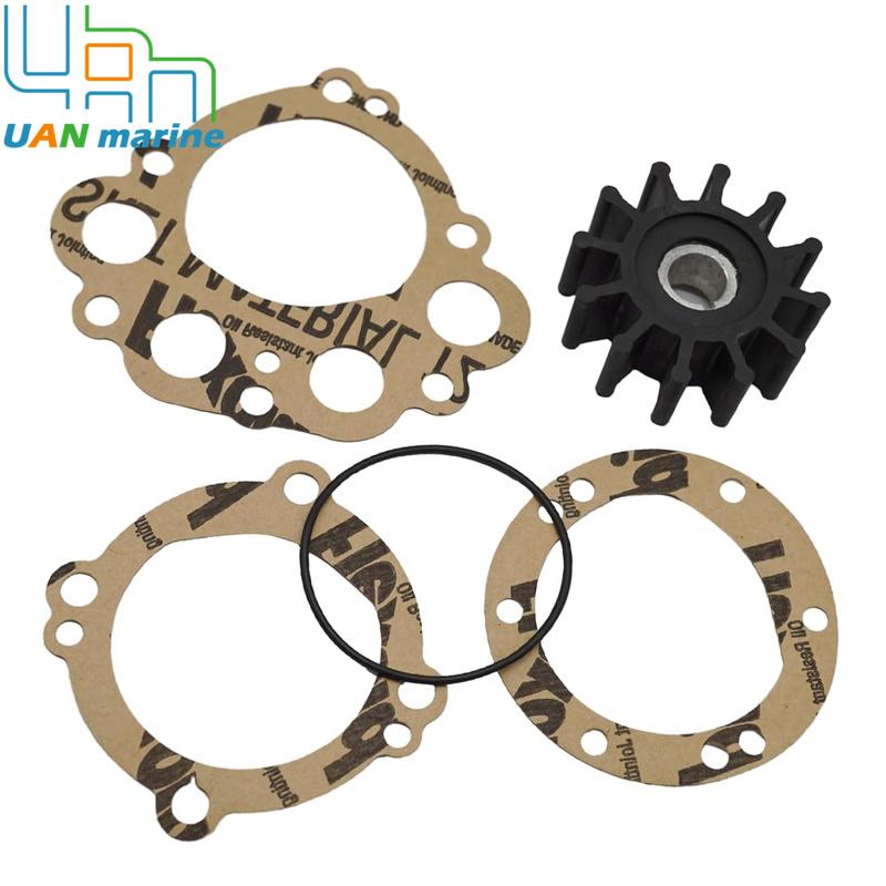 10077K Inboard Marine Flexible Water Pump Impeller Kit For Sherwood 10077K-SHW Onan 0132-0375 0132-0498 CEF 500166 JMP 7110-01 чёрный