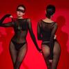Aurora Bodysuit  Sexy Open Crotch Black Silk Invisible Ultra-Thin Transparent Glossy Mood Men And Women Stockings