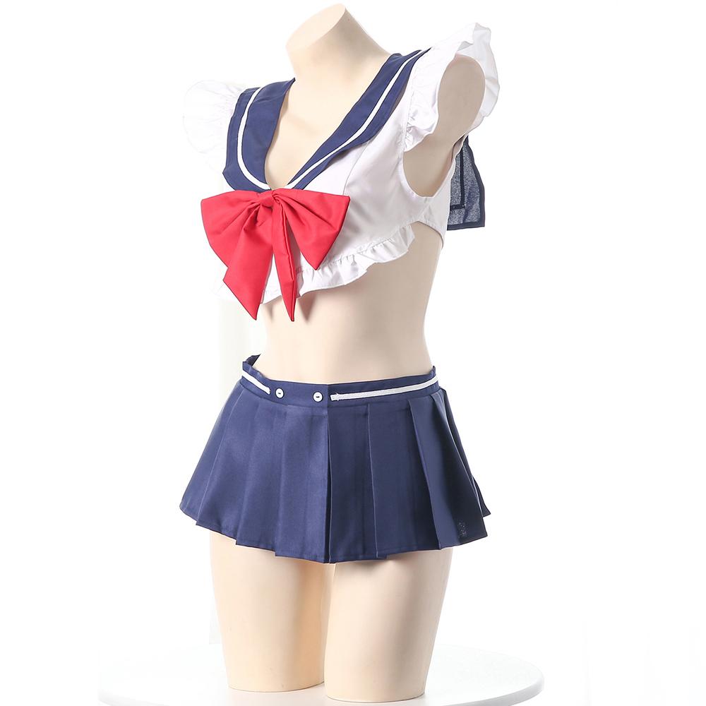 AniLV Japanese Anime School Unifrom Women JK Student Sailor Outfits Costumes Cosplay