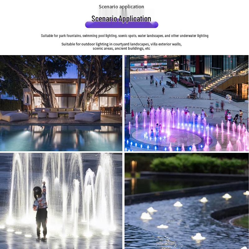 Stainless Steel Underwater Buried Pool Light