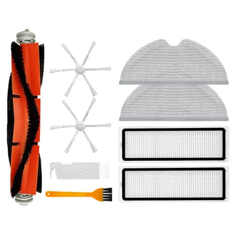 

ABJI-For Xiaomi Mi Robot Vacuum Mop 2 STYTJ03ZHM Robot Vacuum Cleaner Main Side Brush Hepa Filter Mop Cloth Accessories