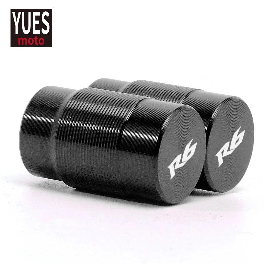 Motorcycle Accessories Universal Parts cnc Wheel Tire Valve caps cover For YAMAHA YZF R6 1998-2016 2017 2018