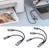 2/3 in 1 USB Y Splitter Cable USB Power Splitter Cable USB Male to Type C Female Splitter Cable Charging Data Transfer