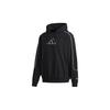 adidas Sweatshirts Men's Black Hooded Moderate Regular FR5736
