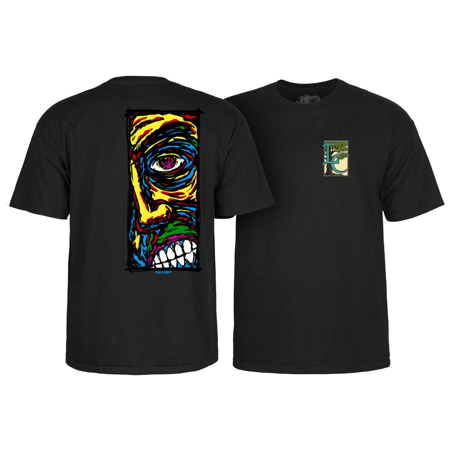 Powell Peralta Skateboards Shirt Lance Conklin Face Black S