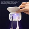 2 Brush Slots Smart Toothbrush Sterilizer Self-Draining UV Toothbrush Sterilizer Rack  Travel