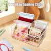 10Pcs Food Bag Sealing Clips Plastic Bag Colorful Sealing Clips For Kitchen Snack Coffee Potato Chip Food Storage Bag