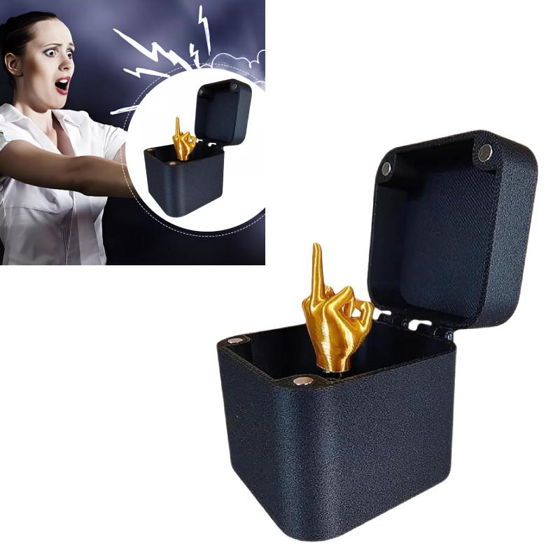 In Middle Finger A Box Surprise Box Toy Pop Up Christmas Novelty Fun Unique Gift