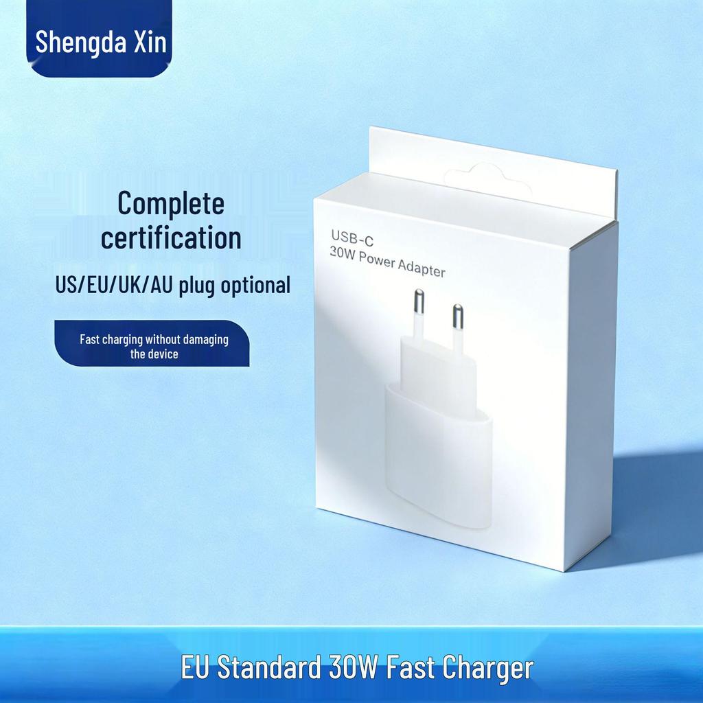 PD20W European/British Standard Charger for Apple 15/16 Fast Charging