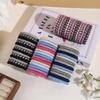15 Stück/Set Bunte Haargummis für Damen Kknekki Haargummis Haargummi Mädchen Knekki Haarseil Pferdeschwanzhalter Haarbänder