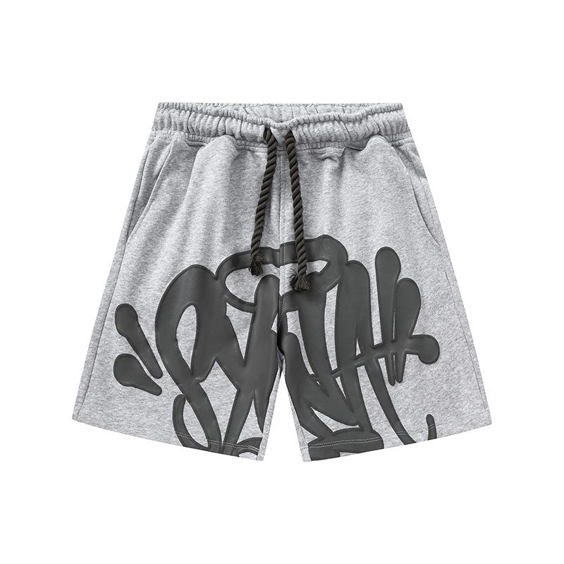 SynaWord Felpa con Cappuccio Larga Americana Pantaloni della Tuta Syna Marca Trendy per Uomo e Donna Hip Hop Street Coppia Tuta Casual
